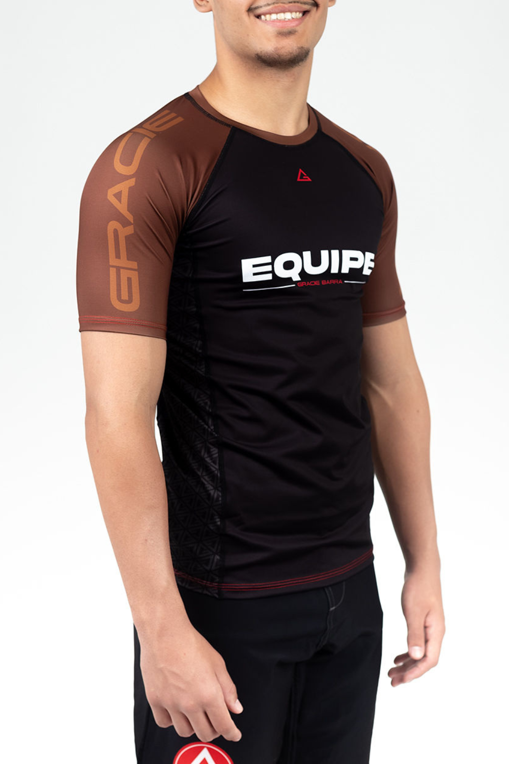 Rashguard Ranqueada Gb Essentials- Marrom