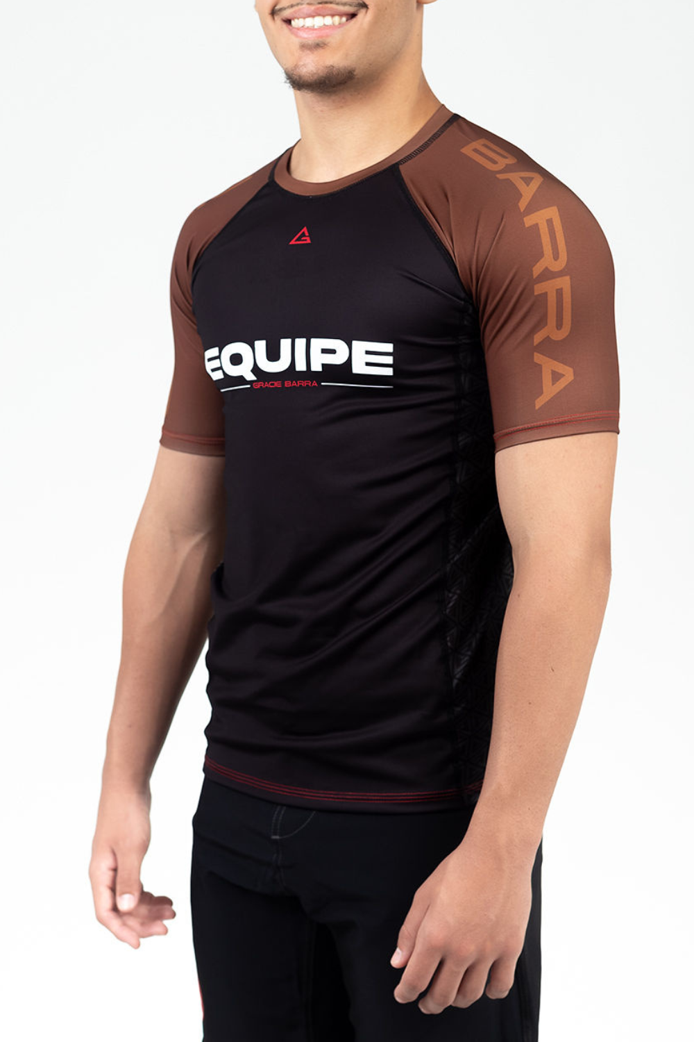 Rashguard Ranqueada Gb Essentials- Marrom