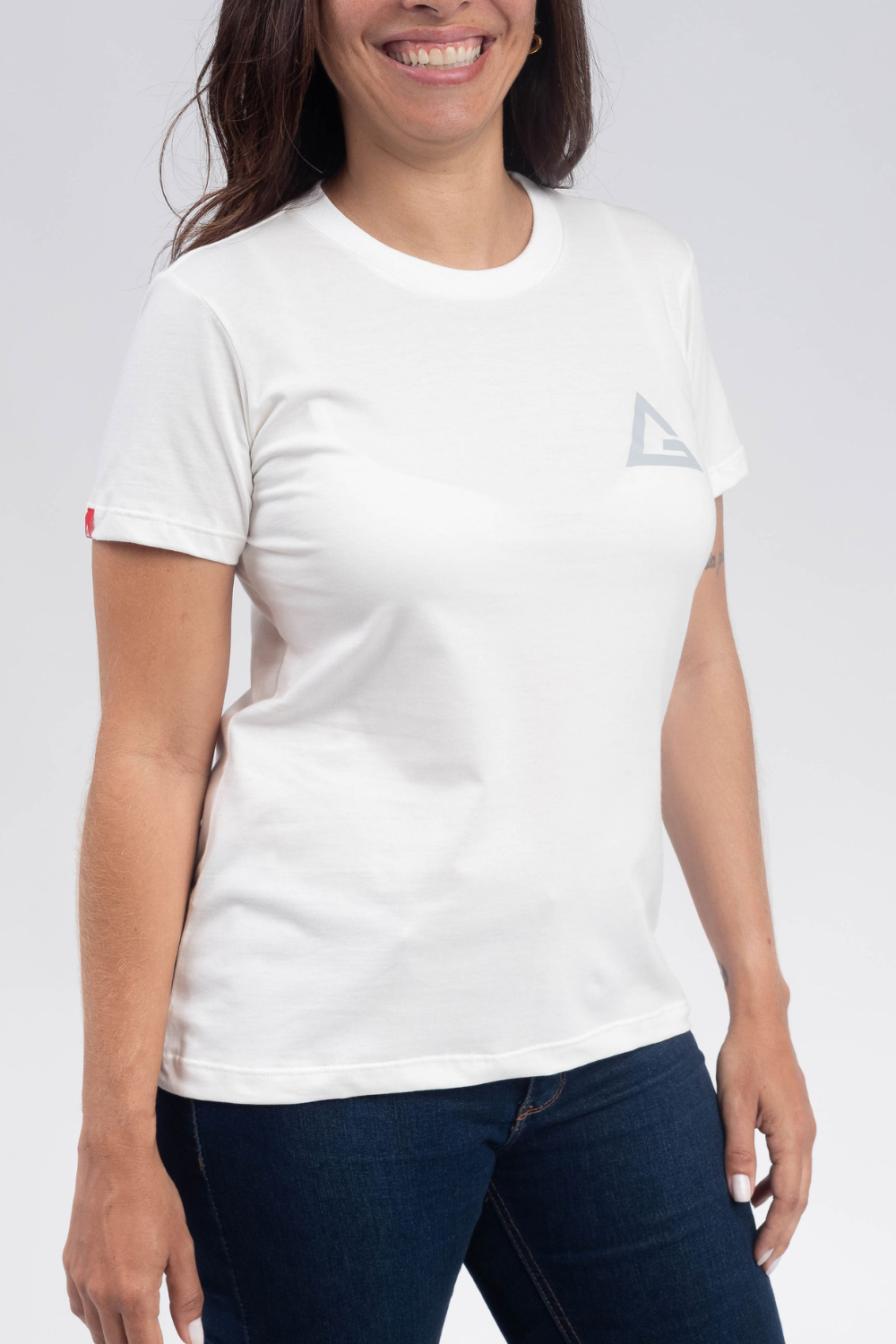 Camiseta Feminina Arte Suave - Off White