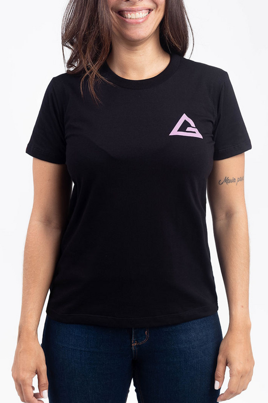 Camiseta Feminina Arte Suave - Preta