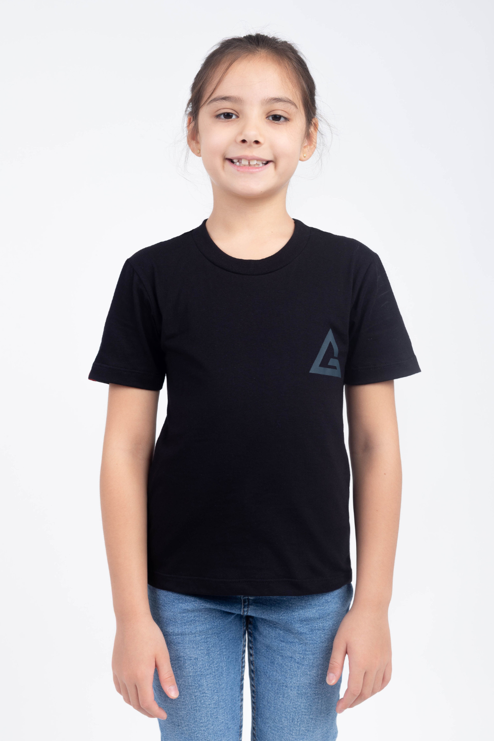 Camiseta Infantil Arte Suave - Preta