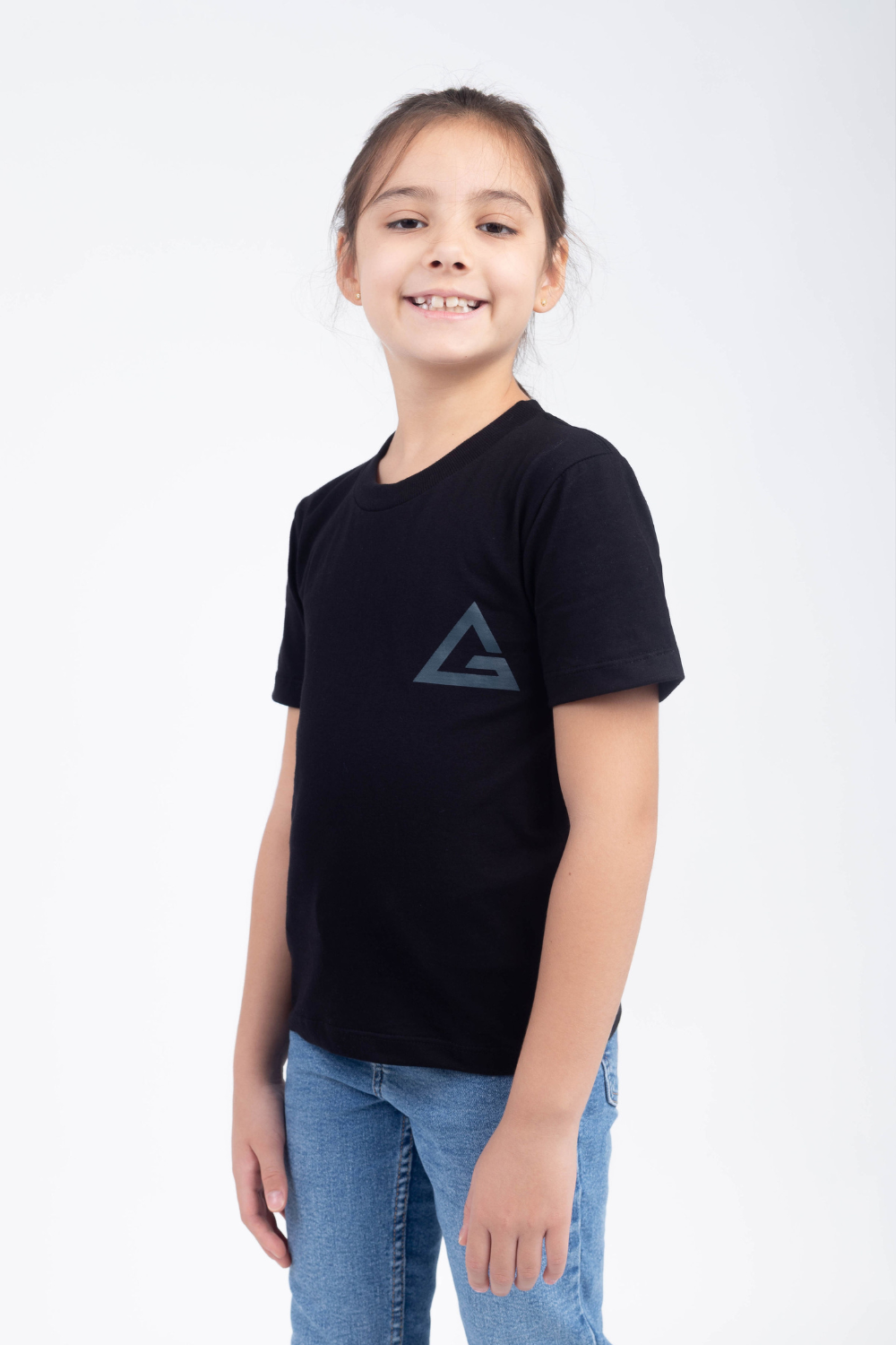 Camiseta Infantil Arte Suave - Preta