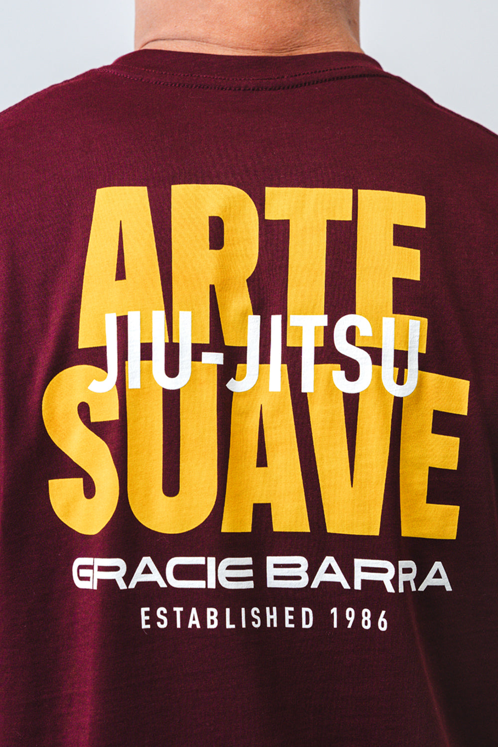 Camiseta Arte Suave - Vinho