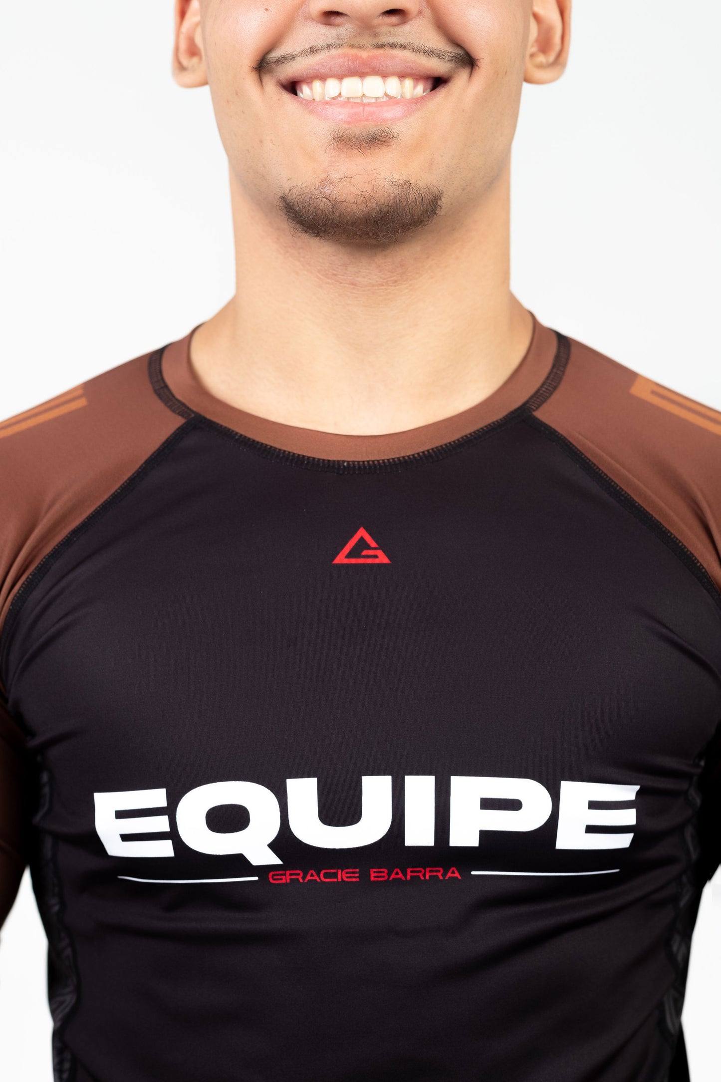 Rashguard Ranqueada Gb Essentials- Marrom